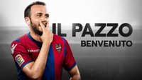 El delantero Giampaolo Pazzini llega cedido al Levante