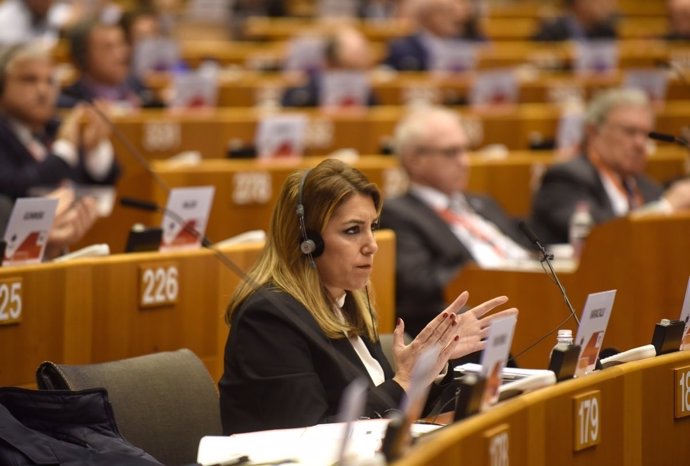 Susana Díaz en el Comité de las Regiones de la UE