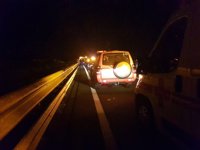 Siete heridos en dos accidentes en Casar de Cáceres, uno entre un turismo y una vaca y otro por alcance