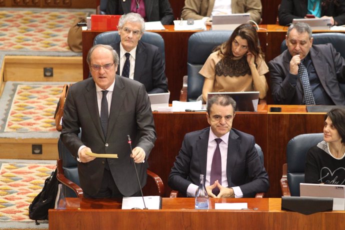 Ángel Gabilondo en la Asamblea de Madrid