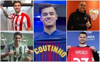 Coutinho y el Sevilla, protagonistas del mercado de invierno en LaLiga