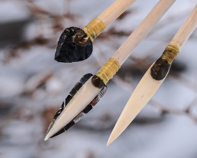 Reconstrucción de armas letales de hace 14.000 años