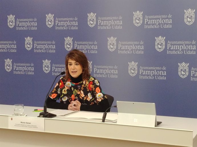 Maider Beloki, concejala de Cultura y Educación del Ayuntamiento de Pamplona