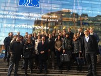 Diez empresas extremeñas se promocionan en Bruselas en una misión comercial organizada por la Cámara de Badajoz