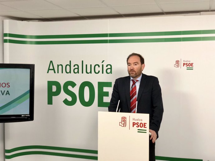 El secretario de Organización del PSOE de Huelva, José Fernández. 