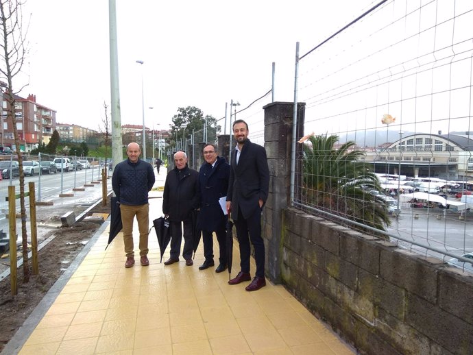 Visita a las obras de la avenida Fernando Arce