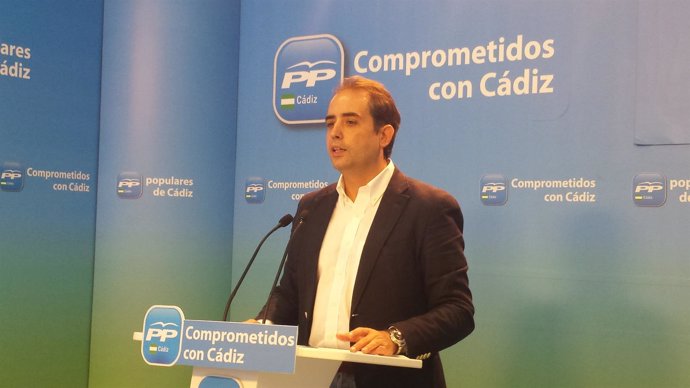 Antonio Saldaña, secretario general del PP en Cádiz