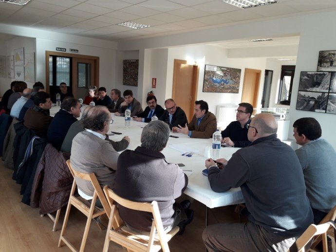Confederación Hidrográfica Del Ebro Reunión Junta De Orbras De Yesa