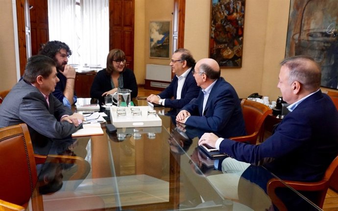 Busquets y Rodriguez reunidos