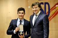 Marc Márquez recibe la Medalla de Oro al Mérito Deportivo