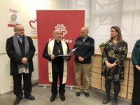 El arzobispo bendice los nuevos locales del Centro San Nicolás de Cáritas Zaragoza