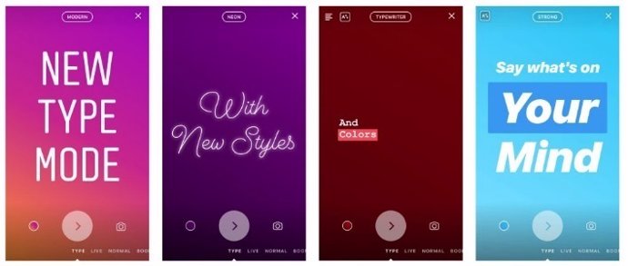 Instagram introduce el Modo Escritura en Stories