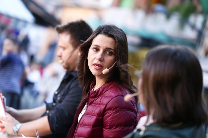 La portaveu de Cs,  Inés Arrimadas