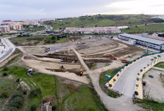 Obras del Estadio de Atletismo 