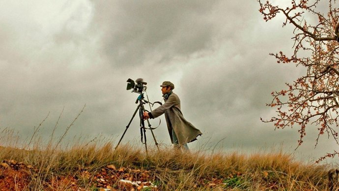 Alfonso Kint grabando Soñando Un Lugar.