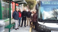 El Consorcio de Transporte de Granada mejora el acceso a paradas en Pinos Genil