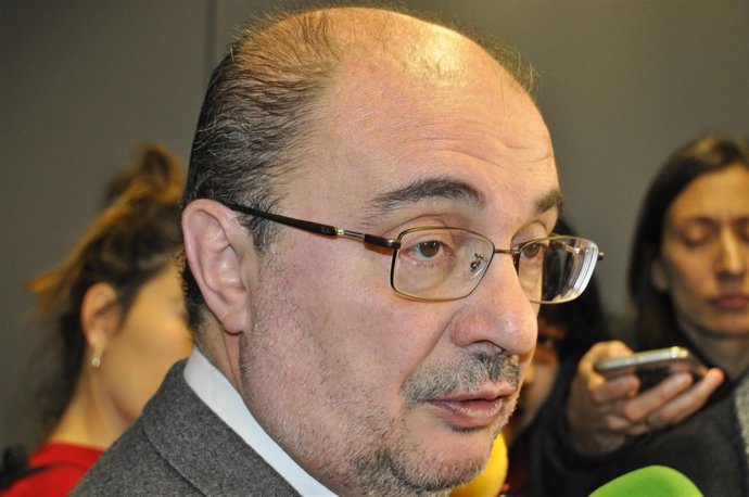 El presidente del Gobierno de Aragón, Javier Lambán.