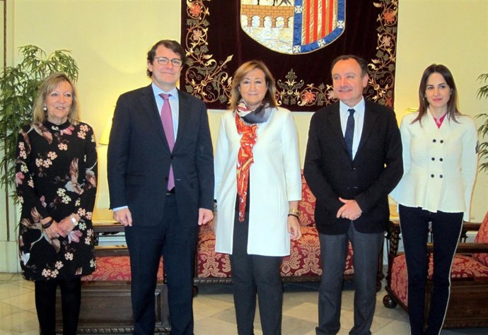 Fernández Mañueco  recibe a María José Ordóñez