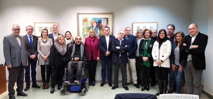 Foto tras la reunión