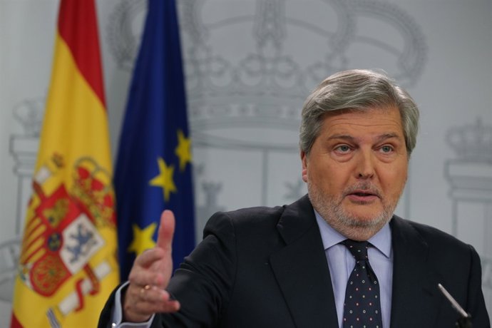 Roda de premsa d'Iñigo Méndez de Vigo després del Consell de Ministres