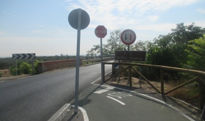 Espacio donde será construida la pasarela