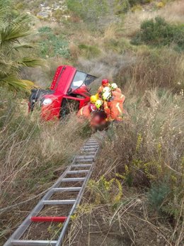 Rescate en el barranco