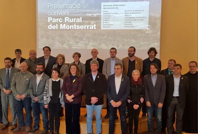 La Diputació de Barcelona i 16 municipis creen el Parc Rural de Montserrat