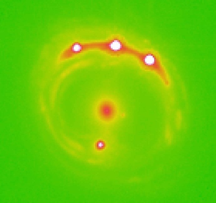 Quásares detectados en la observación con Chandra