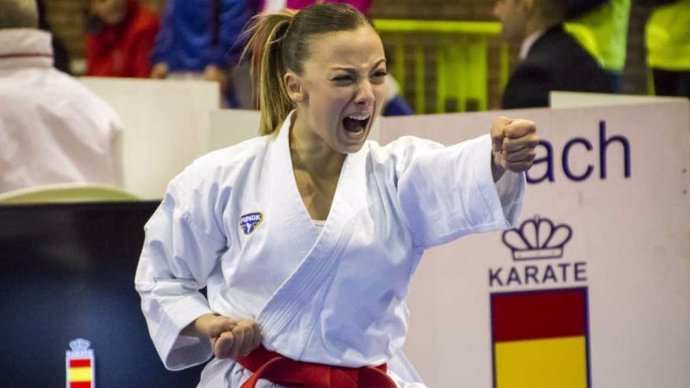 La karateca española Lidia Rodríguez