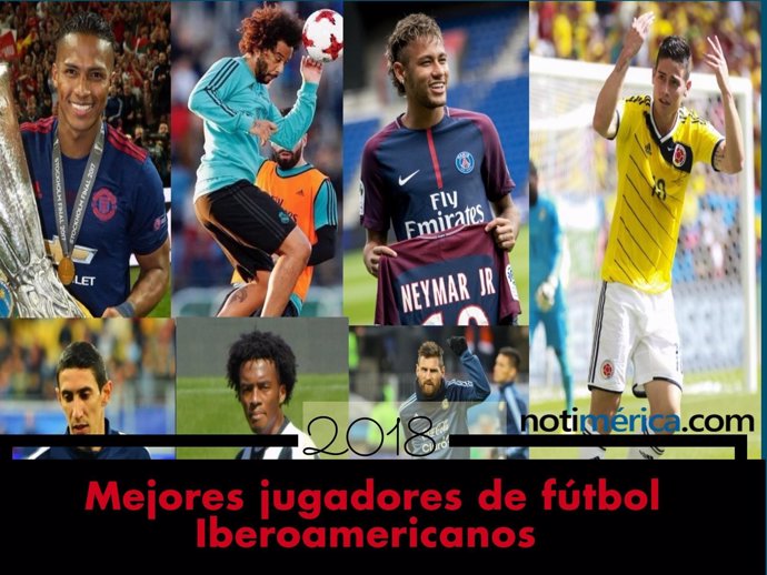 Futbolistas iberoamericanos que juegan en Europa