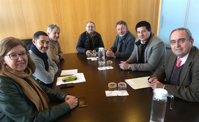 Reunión Diputación Instituto de Estadística y Cartografía de Andalucía