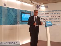 Alberto Fernández (PP) pide una alternativa al Gobierno de Colau