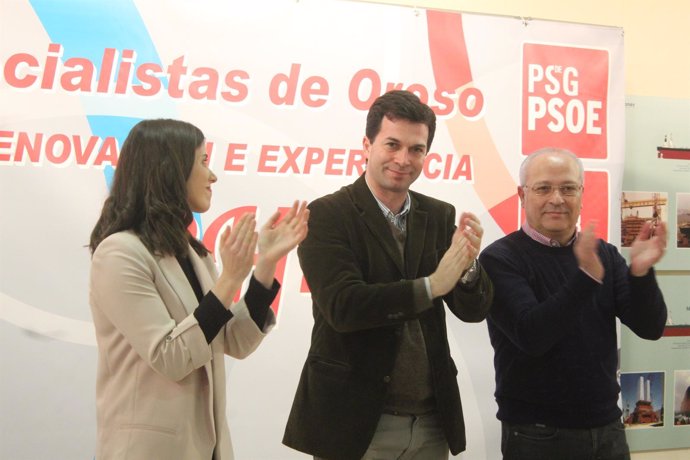 Gonzalo Caballero, Manuel Mirás y Vanessa Boo