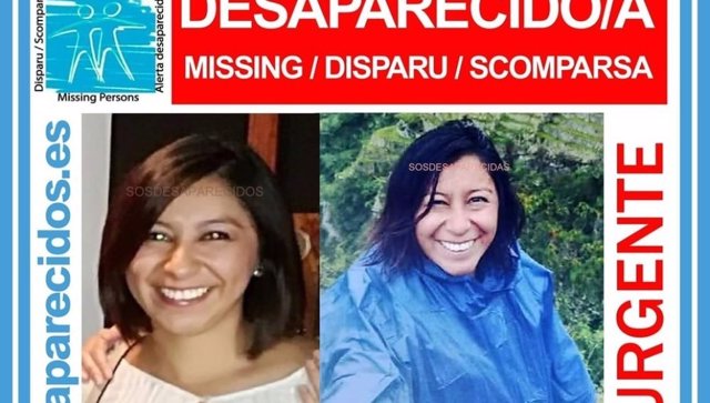 Alerta difundida por SOS Desaparecidos