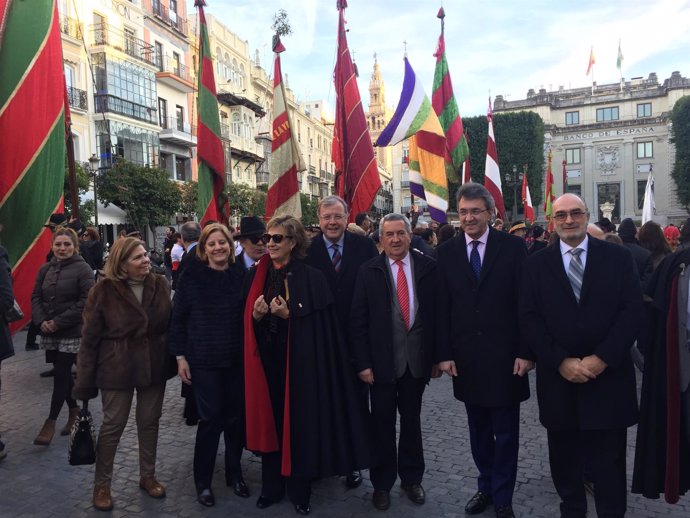 Desfile de los pendones de la provincia de León