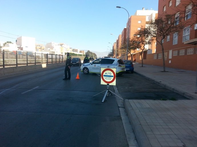 Control de Policía Local de Almería