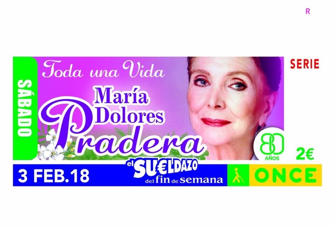 Ndp La Once Dedica Un Cupón A María Dolores Pradera