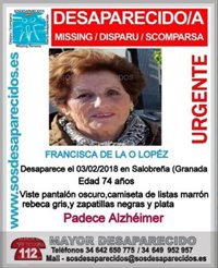 Buscan a una mujer con alzheimer desaparecida en Salobreña (Granada)