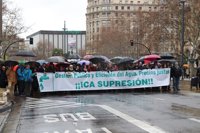 Más de 3.000 personas se manifiestan contra el ICA este domingo en Zaragoza