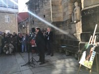 Cientos de personas trasladan su "dolor" a la familia Quer en el "último recuerdo" a Diana y claman que "basta ya"