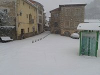 El aviso amarillo por nevadas en la región se extienda hasta el martes por la noche