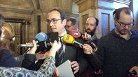Josep Rull afirma que las conversaciones con ERC "progresan adecuadamente"