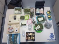 Detenidas dos personas y desmantelado un local utilizado como punto de venta de drogas en Camas (Sevilla)