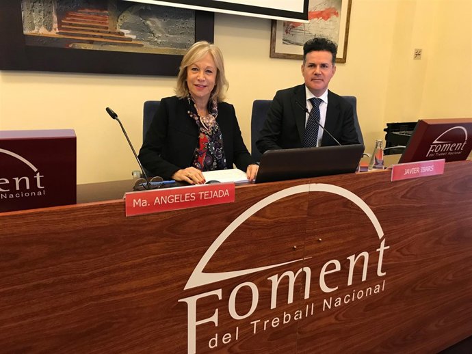 Ángeles Tejada y Javier Ibars (Fomento del Trabajo)