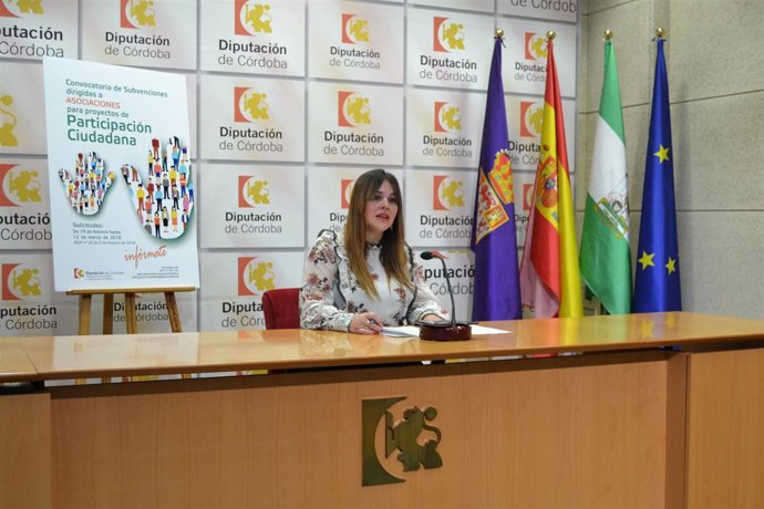 Aurora Barbero en rueda prensa