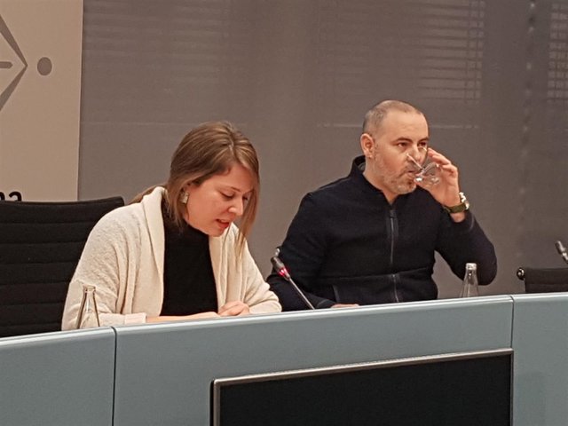 Janet Sanz y Eloi Badia