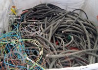 Detenidos los ocho miembros de un grupo criminal dedicado al robo de cobre en Jumilla