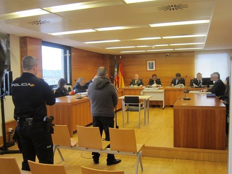 El acusado en el juicio