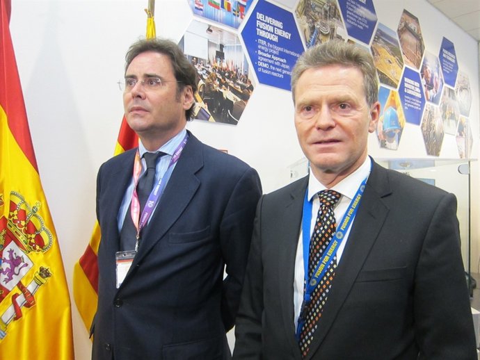 Jorge Toledo (secretari d'Estat d'Assumptes Europeus) Johannes Schwemmer (F4I)