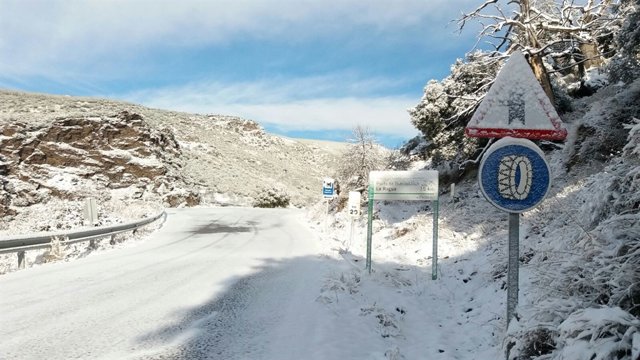 El Plan de Vialidad Invernal de Diputación mantiene cortadas tres carreteras.